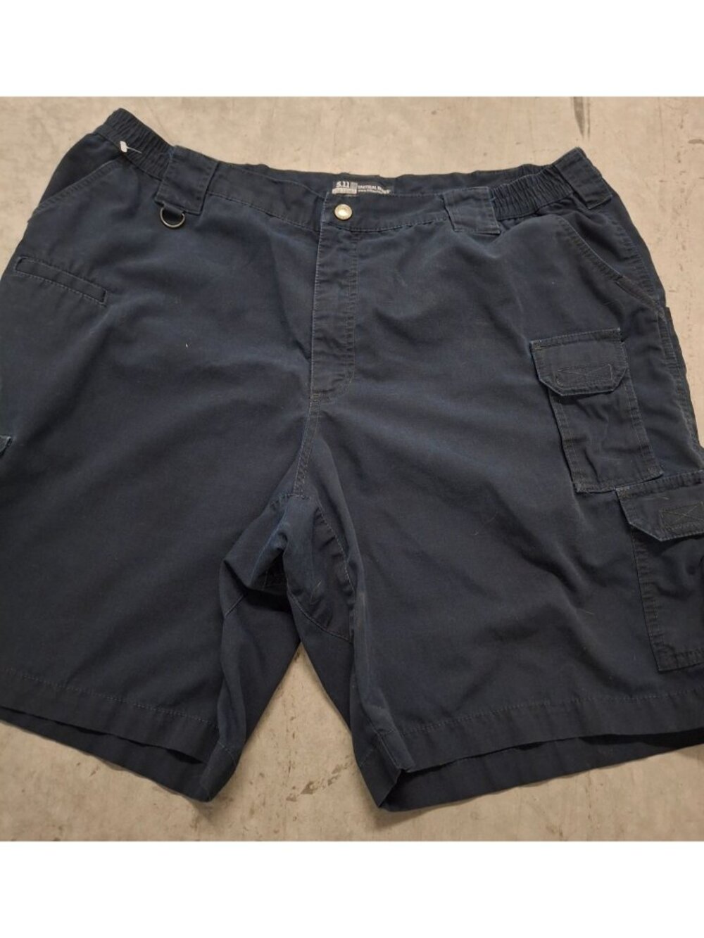 5.11 Tactical Series Navy Blue Cargo Shorts Mens Size 42 Multiple Pockets